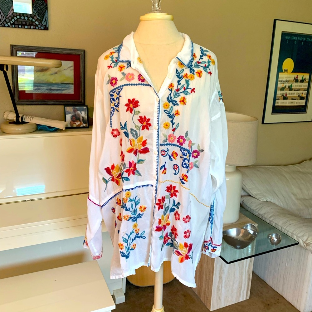 Johnny Was Blouse 3X